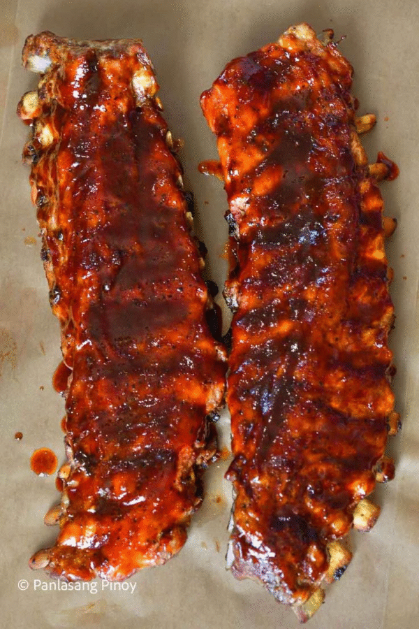 2 Rib Platter (2 pork ribs + 2 sides)