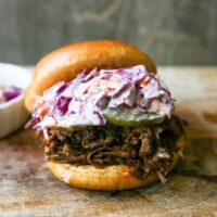 Brisket Sandwich –  1/3 lb